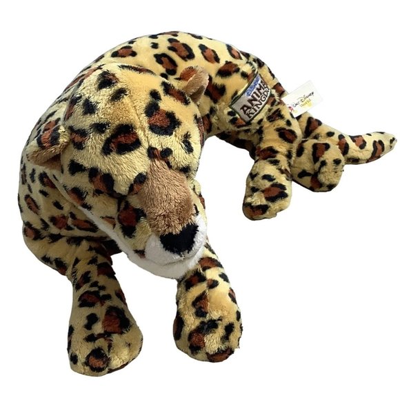 Disney Other - Disney Animal Kingdom Leopard Stuffed Animal  22” Cheetah Plush